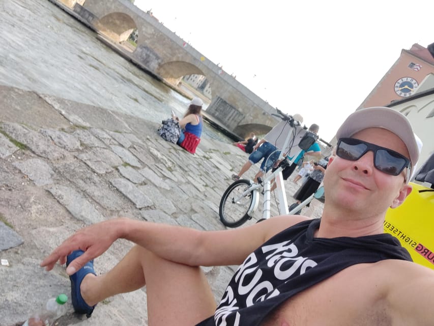 Regensburg citytour rickshaw-pedicab - Eselsturm, Porta Praetoria, and Regensburg’s Roman Past