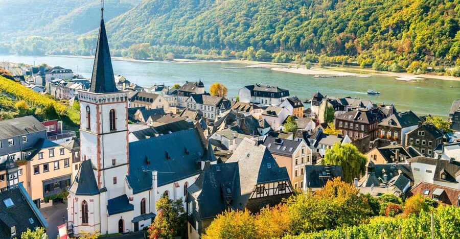 Rhine Valley: Half Day Tour from Frankfurt - A small wine tasting with Roman roots