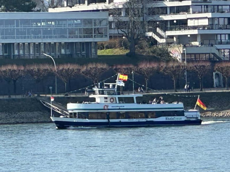 RhineRiverBoatTour from Bonn to Königswinter with Live Guide - Starting at Bonn’s Alter Zoll Pier