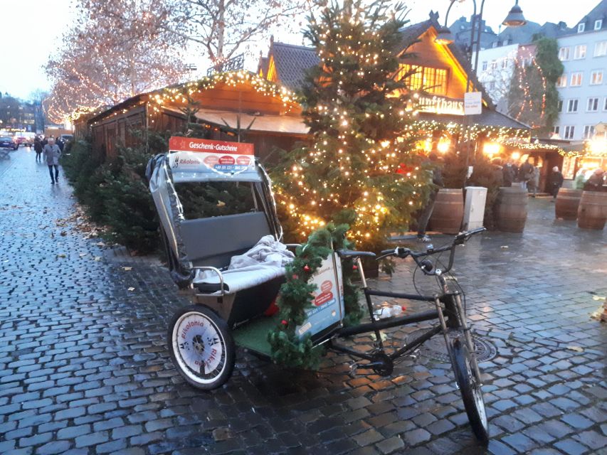 Rickshaw Glühwein Ride - Old Town, Town Hall, and 2,000 years of Cologne