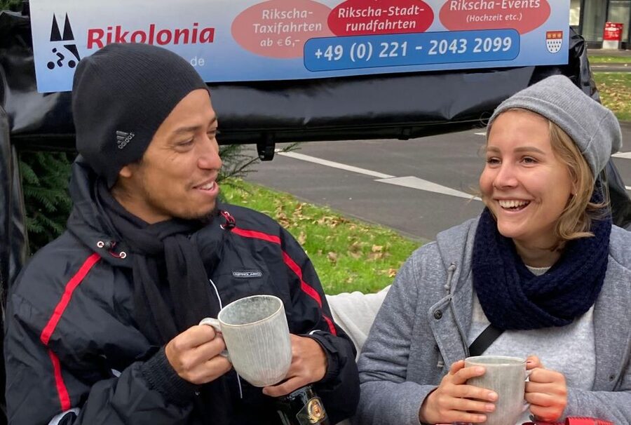 Rickshaw Glühwein Ride - What the $48 price buys you