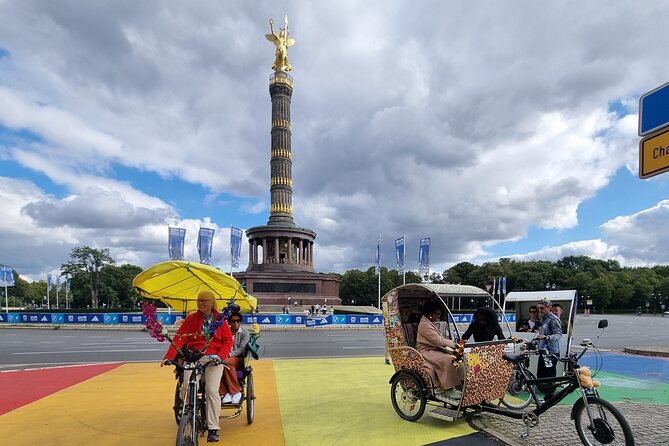 Rickshaw Sightseeing City Tours Berlin - Rikscha Tours - Comfort, photography, Wi-Fi, and the guide