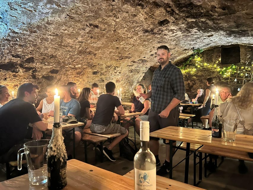 Rüdesheim - Guided wine hikes with 4wines and cable car ride - The Historic Restaurant and Final Two Tastings