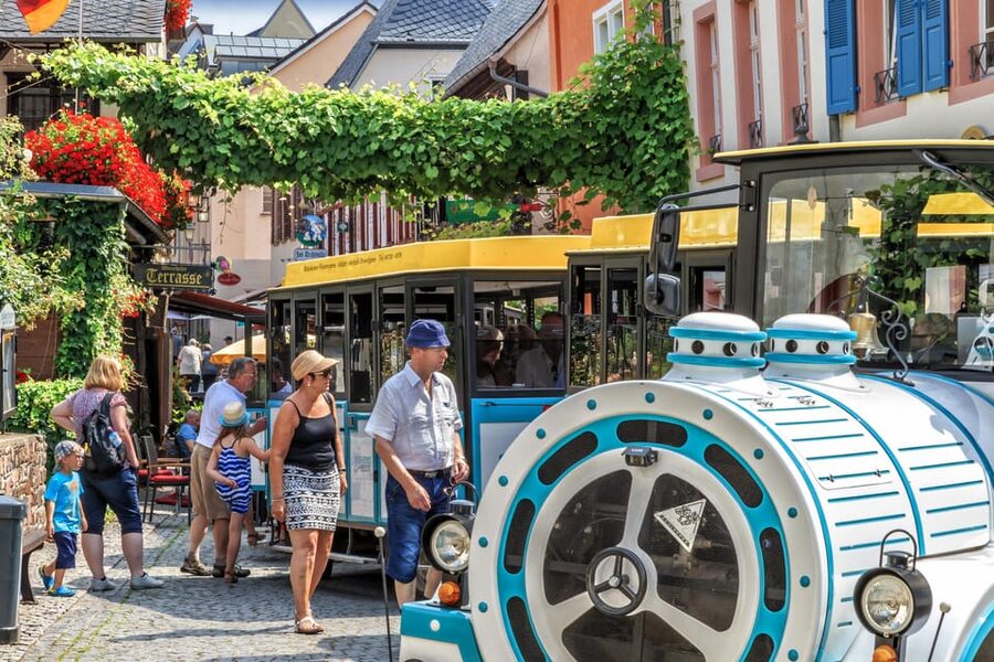 Rüdesheim sightseeing tour with the Winzerexpress - Why the Winzerexpress works in Rüdesheim