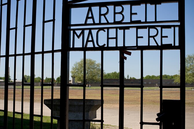 Sachsenhausen Concentration Camp Bus Tour in English from Berlin - Entering through Tower A and the camp gate