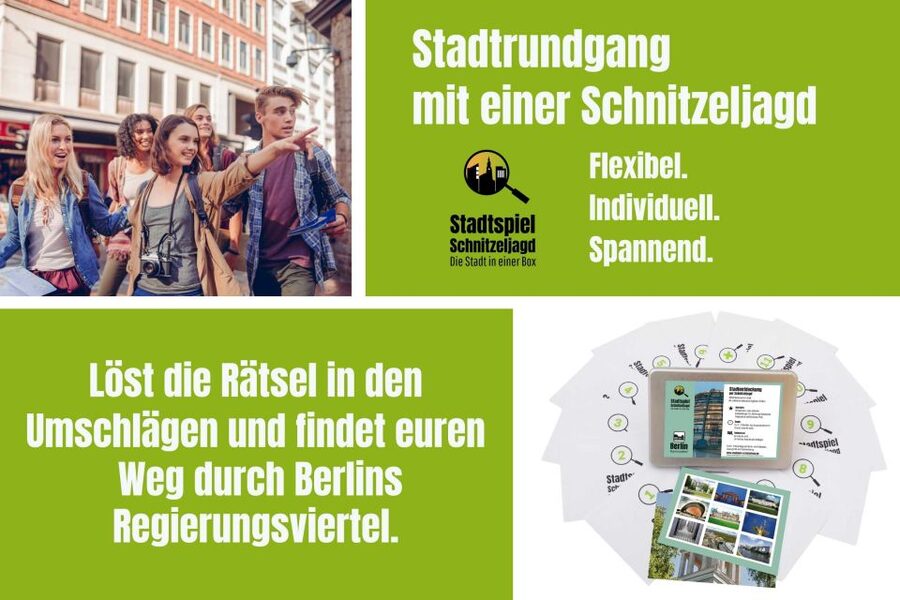 Scavenger Hunt through Berlin's Government District - Reichstag and the Federal Chancellery