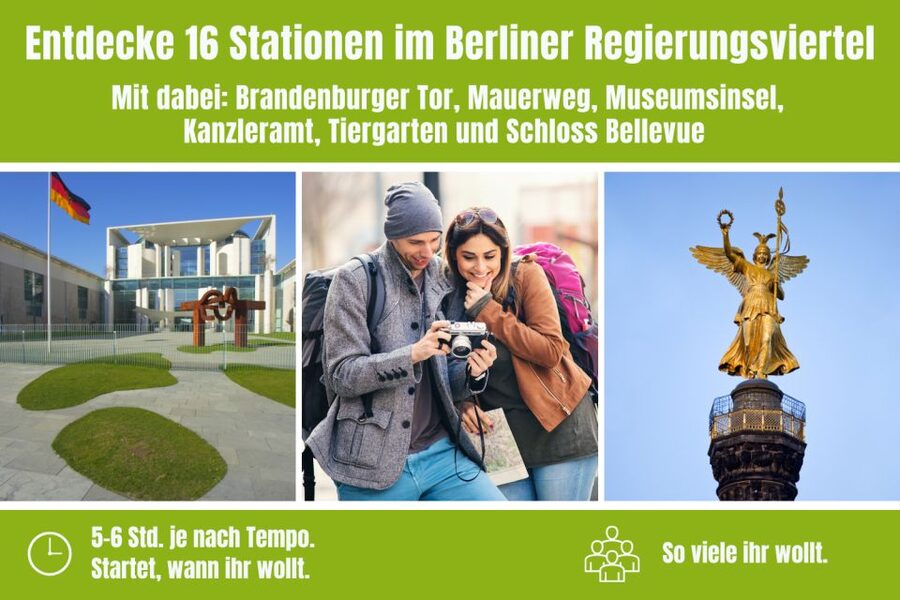 Scavenger Hunt through Berlin's Government District - Potsdamer Platz and Sony Center