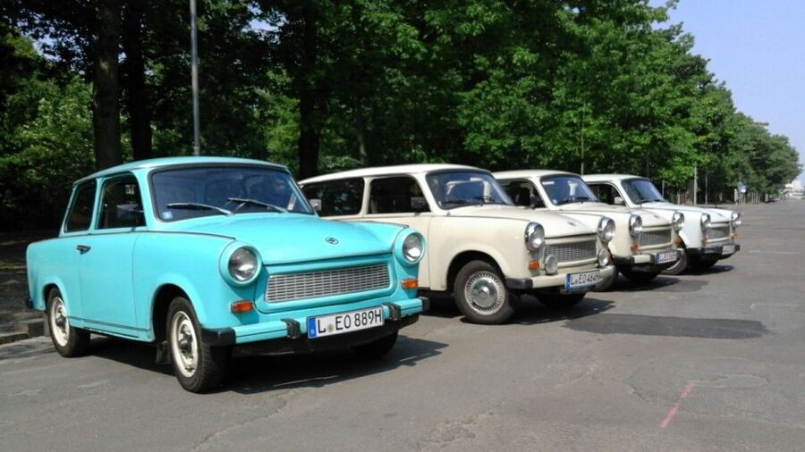 Schkeuditz: 4-Hour Vintage East German Trabant Rental - Who will get the most from this Trabi outing