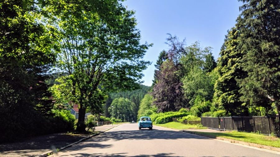 Schkeuditz: 4-Hour Vintage East German Trabant Rental - Starting in Schkeuditz at the old Konsum site