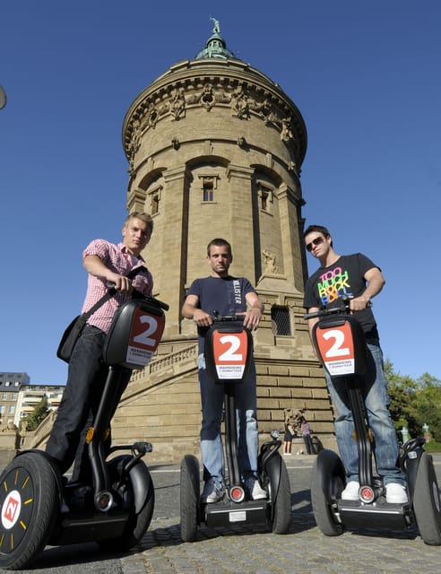Segway Tour of Mannheim: Rhein, Waldpark, and Lindenhof - Starting in the Mannheim Castle courtyard