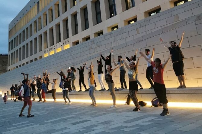 Silent disco through downtown Berlin with flash mobs - The Friday and Saturday route
