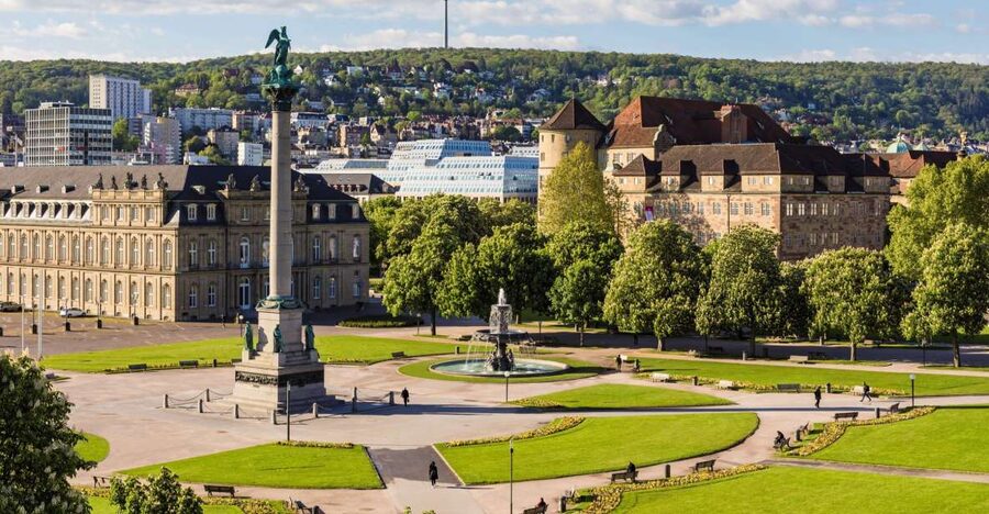 Stuttgart: City Highlights - Guided Walking Tour - The New Palace and Stuttgart’s royal story