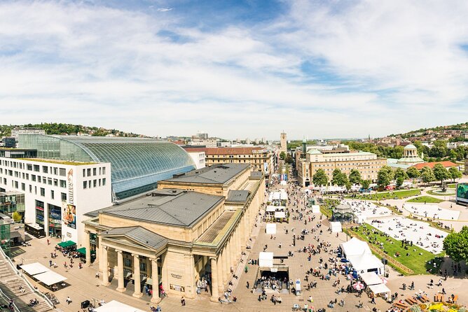 Stuttgart : Guided Walking Tour With A Guide (Private Tour) - Königsstraße shows Stuttgart’s modern center