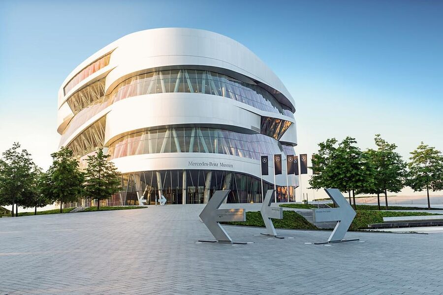Stuttgart: Mercedes-Benz Museum Entry Ticket - Following the Legend route through seven floors