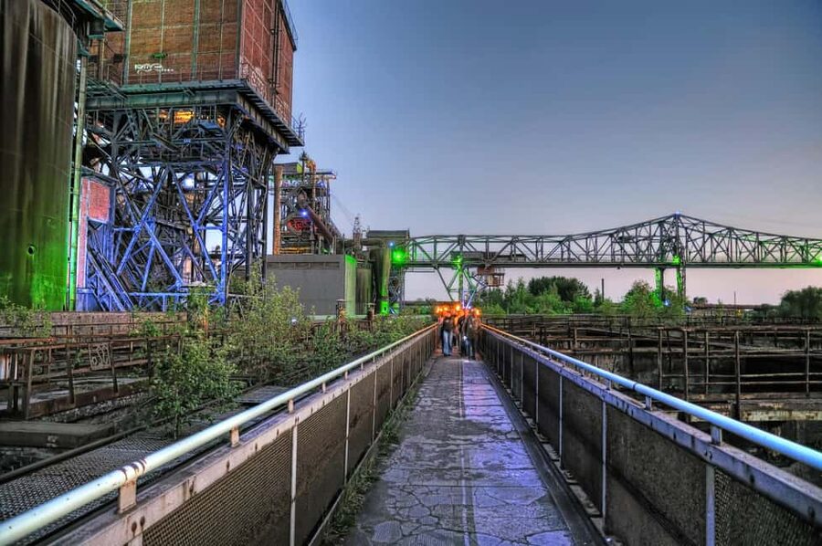 Torchlight tour of the old ironworks - Why an old ironworks makes a good night tour