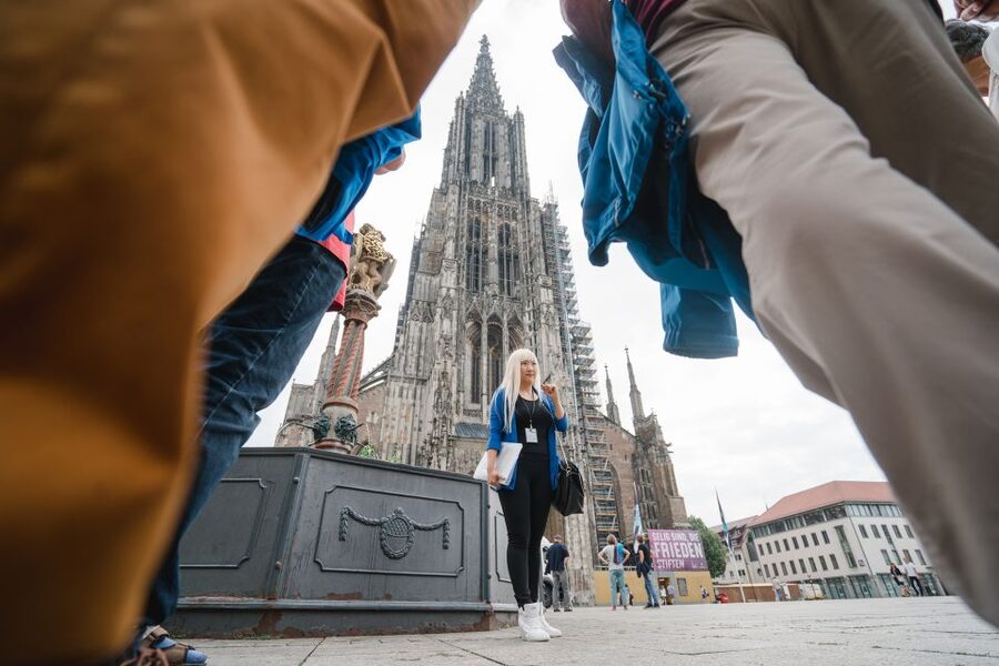 Ulm: City Center Walking Tour with Minster Visit - Ulm Town Hall and its extraordinary clock