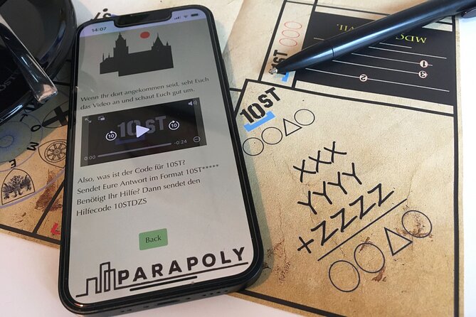 Urban Adventure Game in Frankfurt with an app - Paulskirche: a more demanding middle section