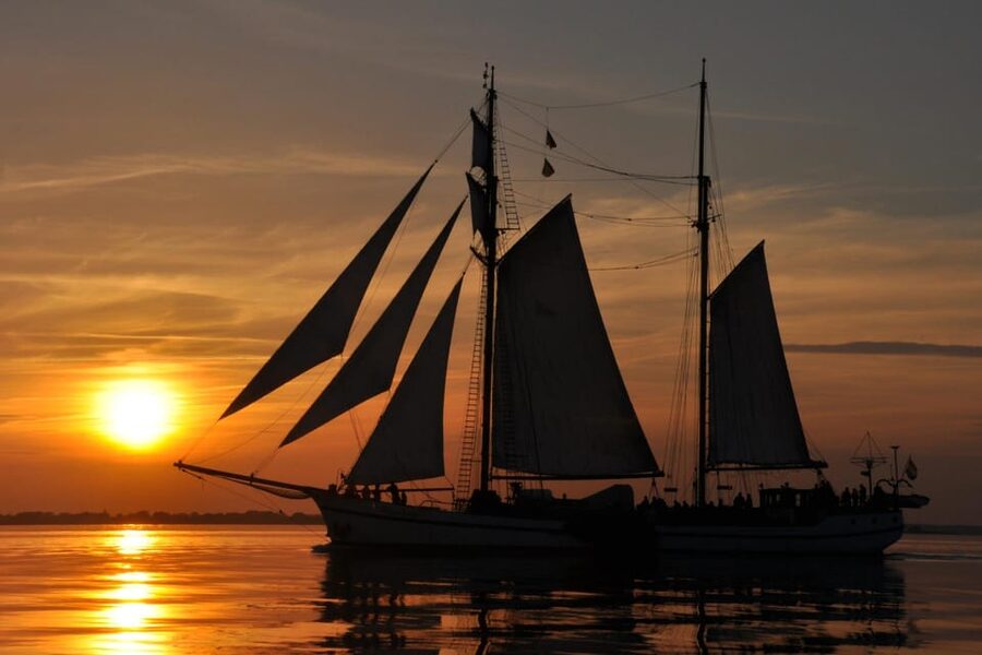 Usedom: Sailing tour on exclusive tall ship Thursday - What the 2.5-hour schedule feels like