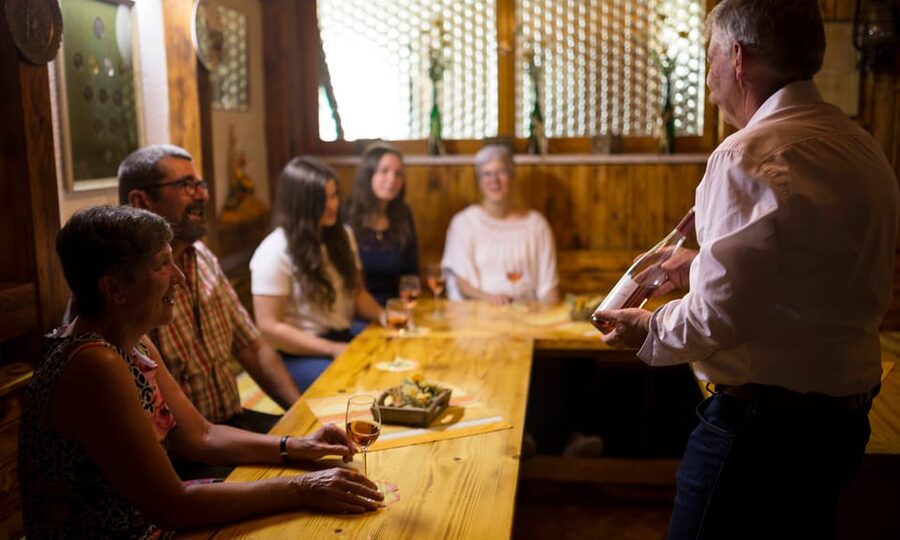 Winetasting with tour through the winery - The best way to enjoy the tasting