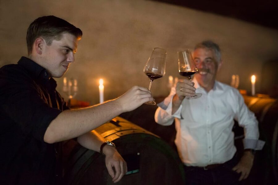 Winetasting with tour through the winery - What makes the teaching effective