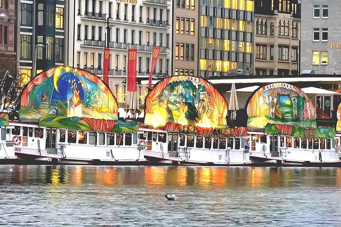 Winter Alster tour - The Outer Alster and the most beautiful harbor basin