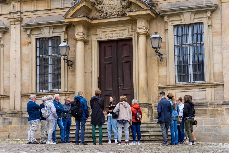 Witch Trials in Bamberg - Starting at the Alte Hofhaltung on Domplatz